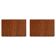 Contemporary Craftsmanship Solid Wood Pair of Brutalist Italian Sideboards