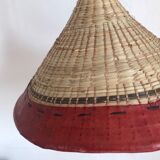 Straw hat suspension