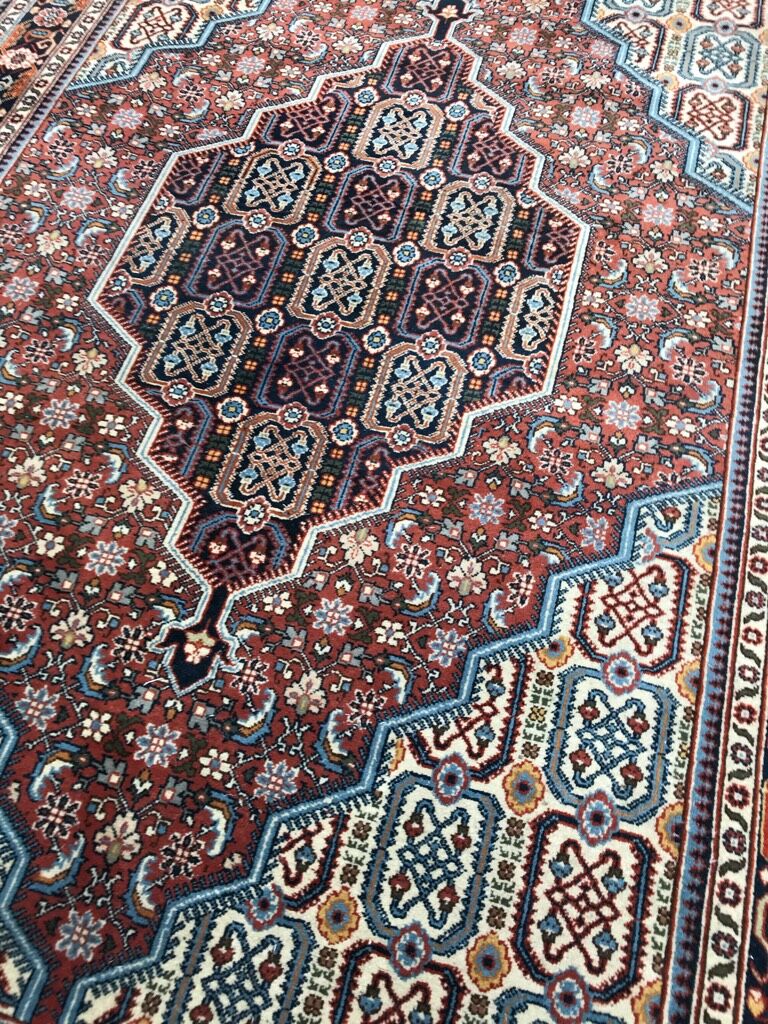 Old transylvanian carpet 202x304cm