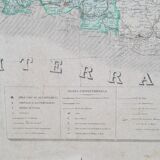 Large map of France by Dufour
