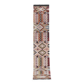 Vintage Turkish hallway rug 80x426 cm