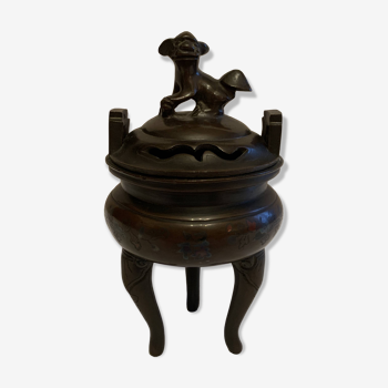 Bronze censer ashtray 1900
