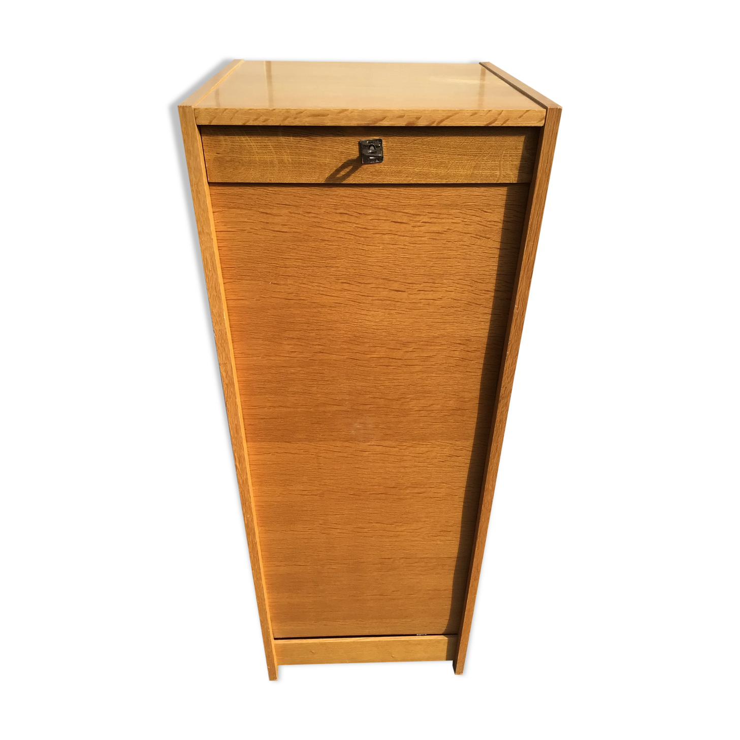 Curtain binder veneer gilded oak height 121cm