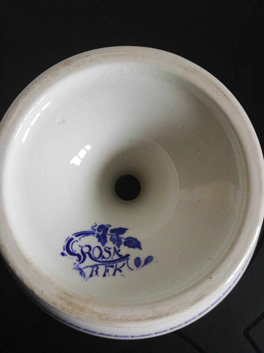 Rosa Boch Frères Keramis compotier