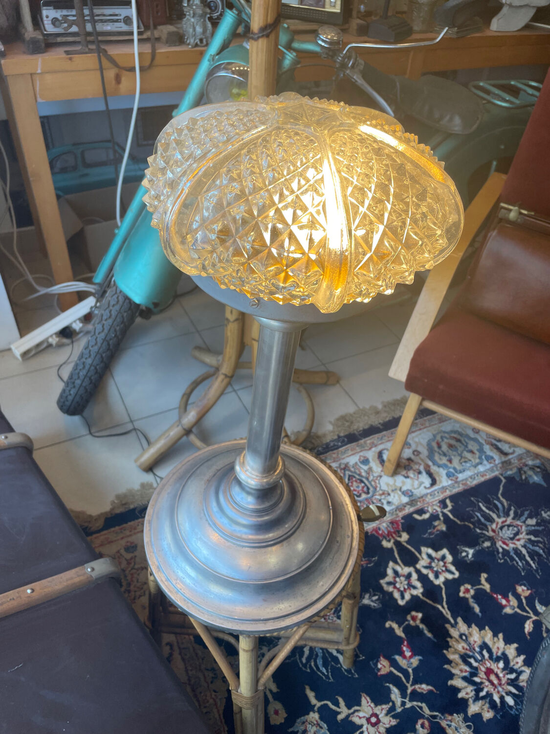 Glass lamp