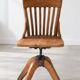 Chaise d’atelier en chêne