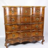 Chest Of Drawers Made In Walnut & Fruitwood From 1760s