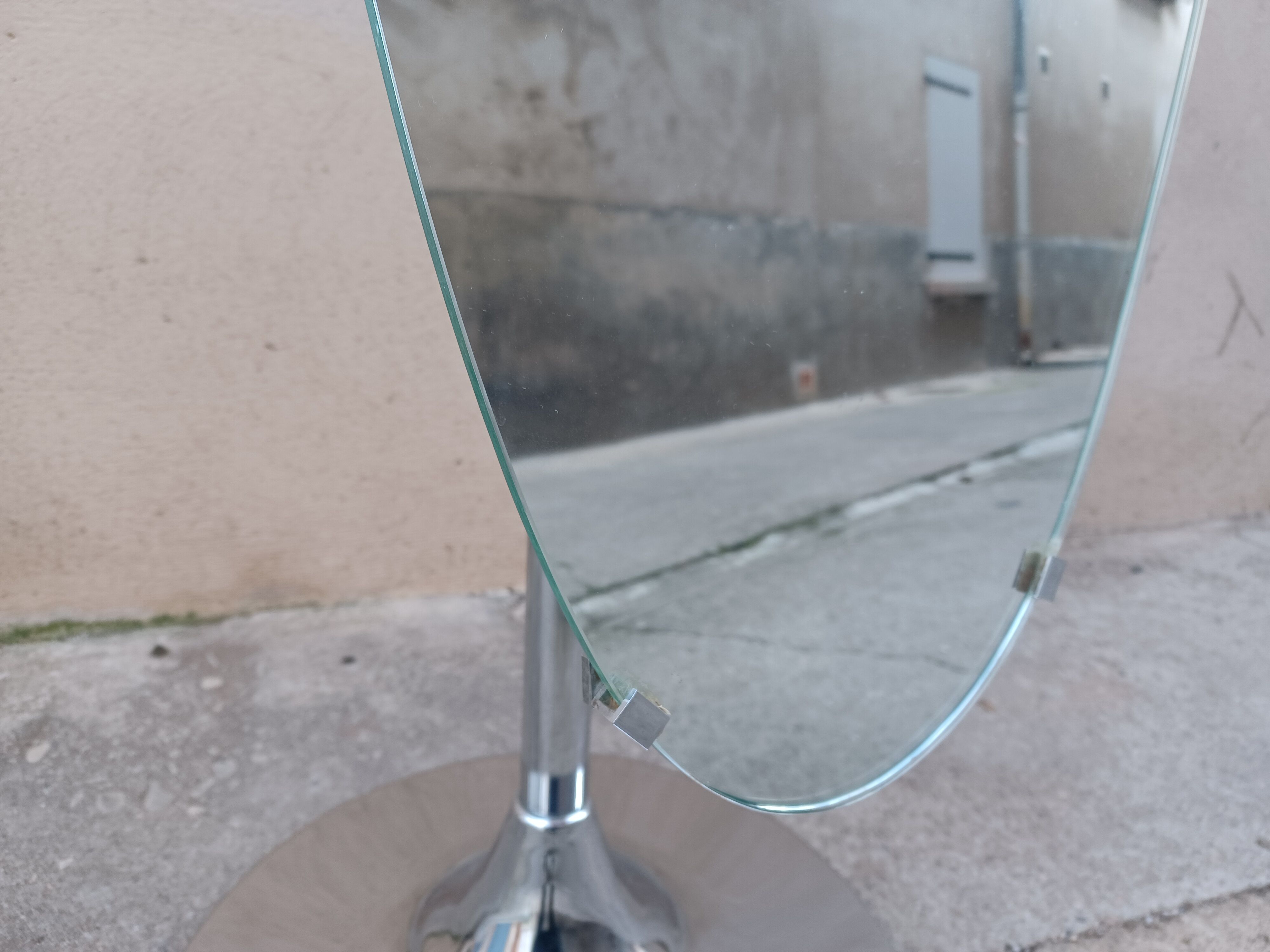 Large free-standing mirror, 1970 45x178cm