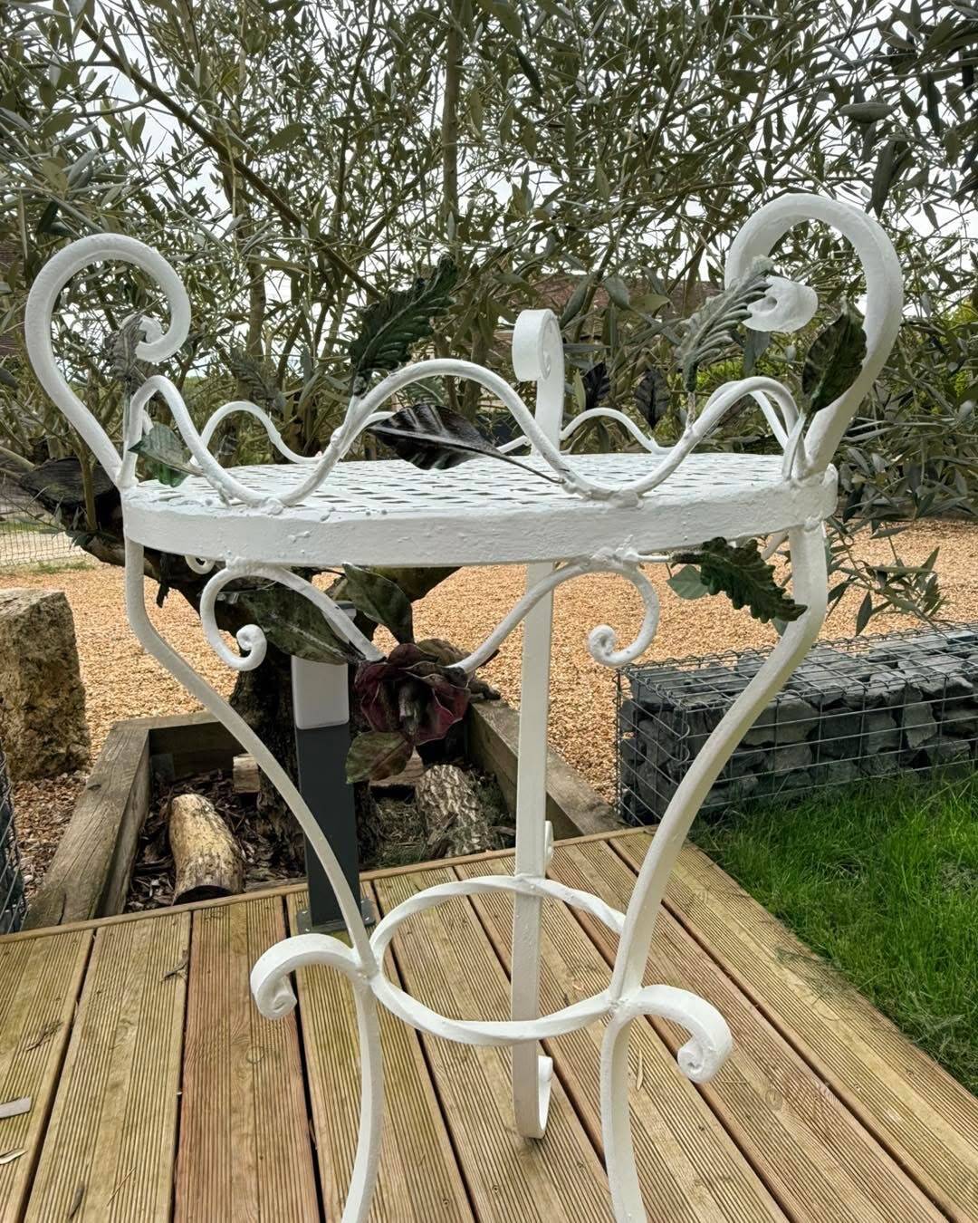 Guéridon de jardin