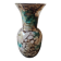 Marbled glass art ball vase. Murano style. Italy. Height 26 cm.