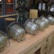 Old cast iron street lanterns 1920