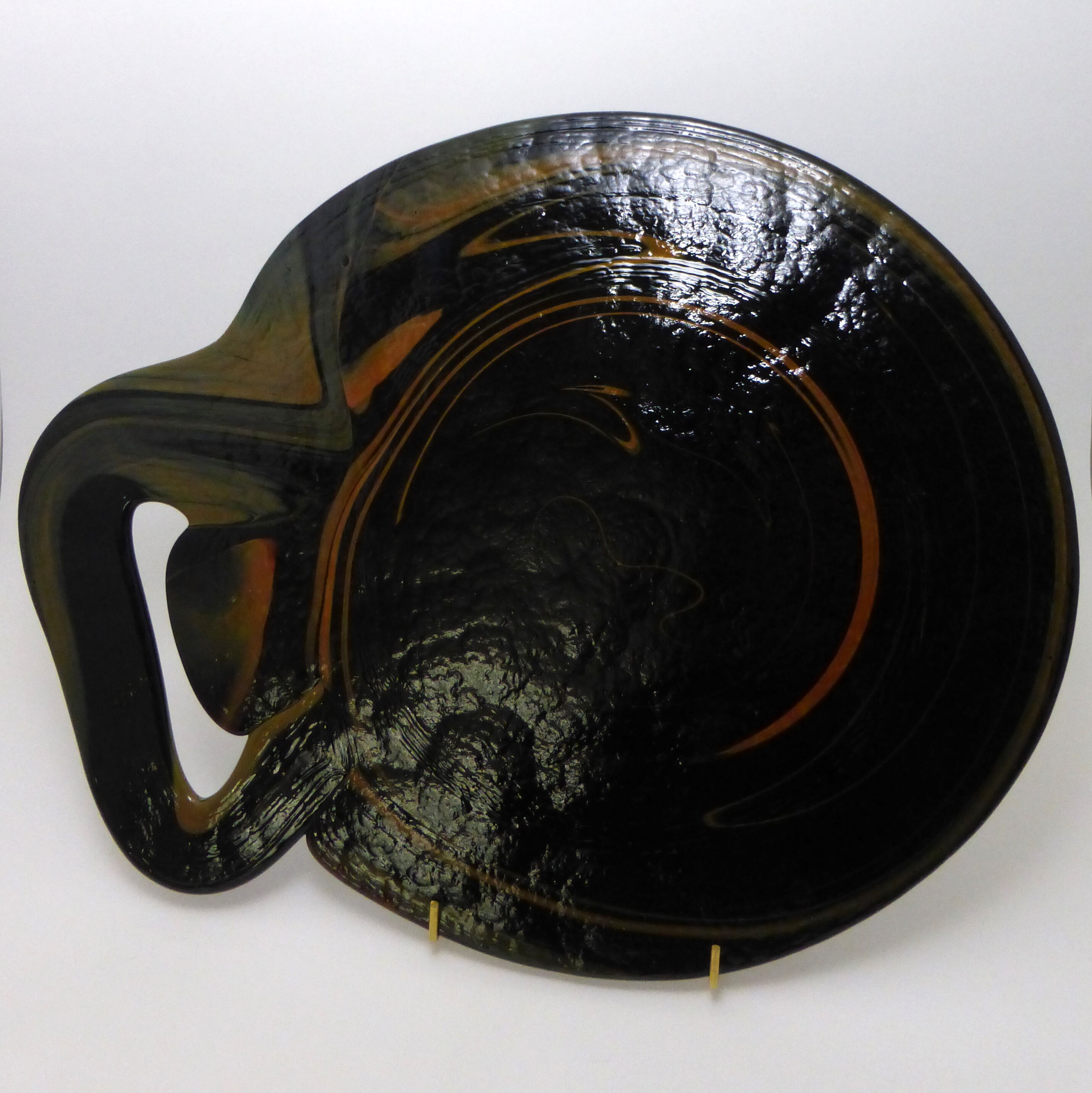 Tray of glassmakers of Moorish old Mandelieu la Napoule 1970-1980