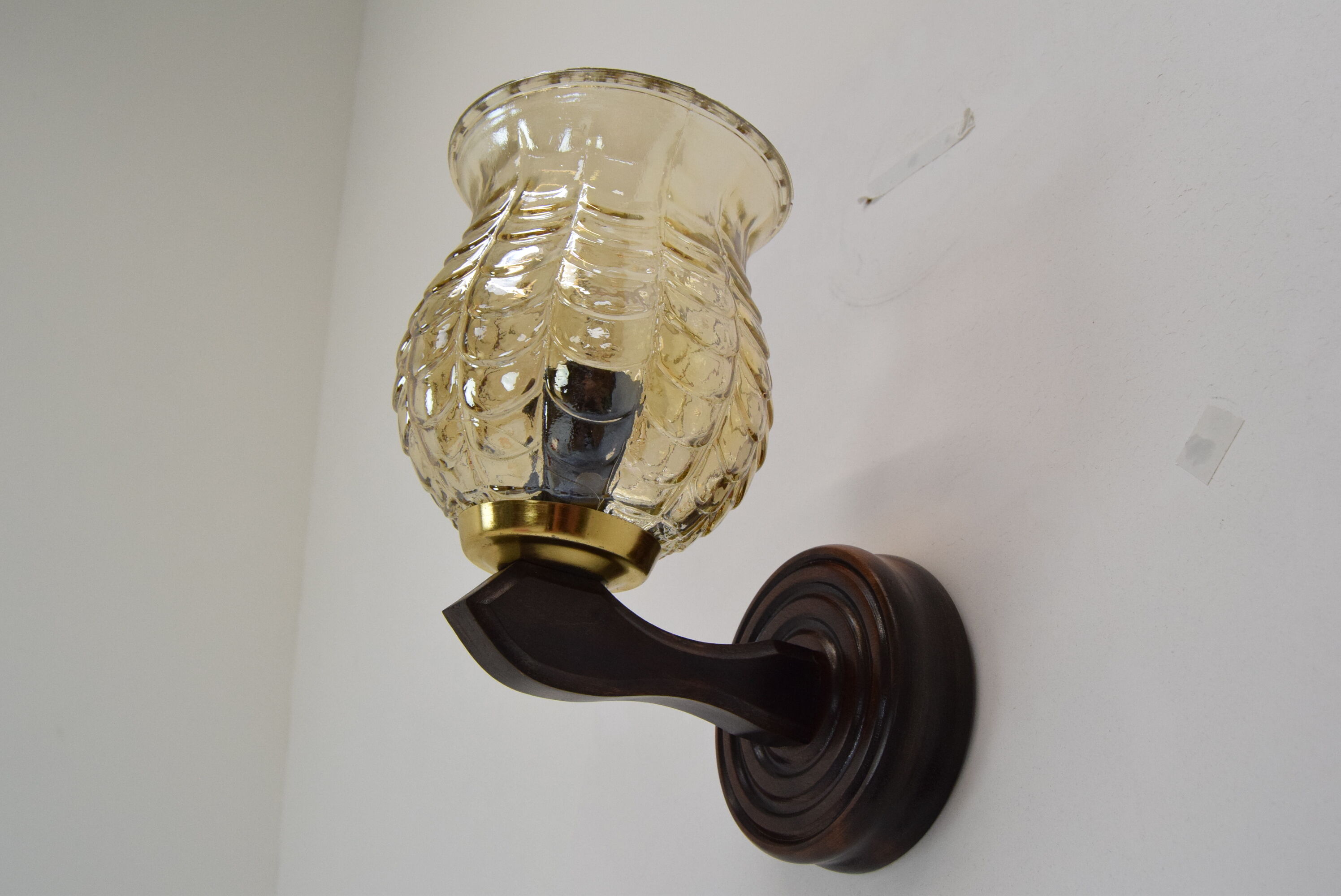 Mid-century wall lamp, 1970's.