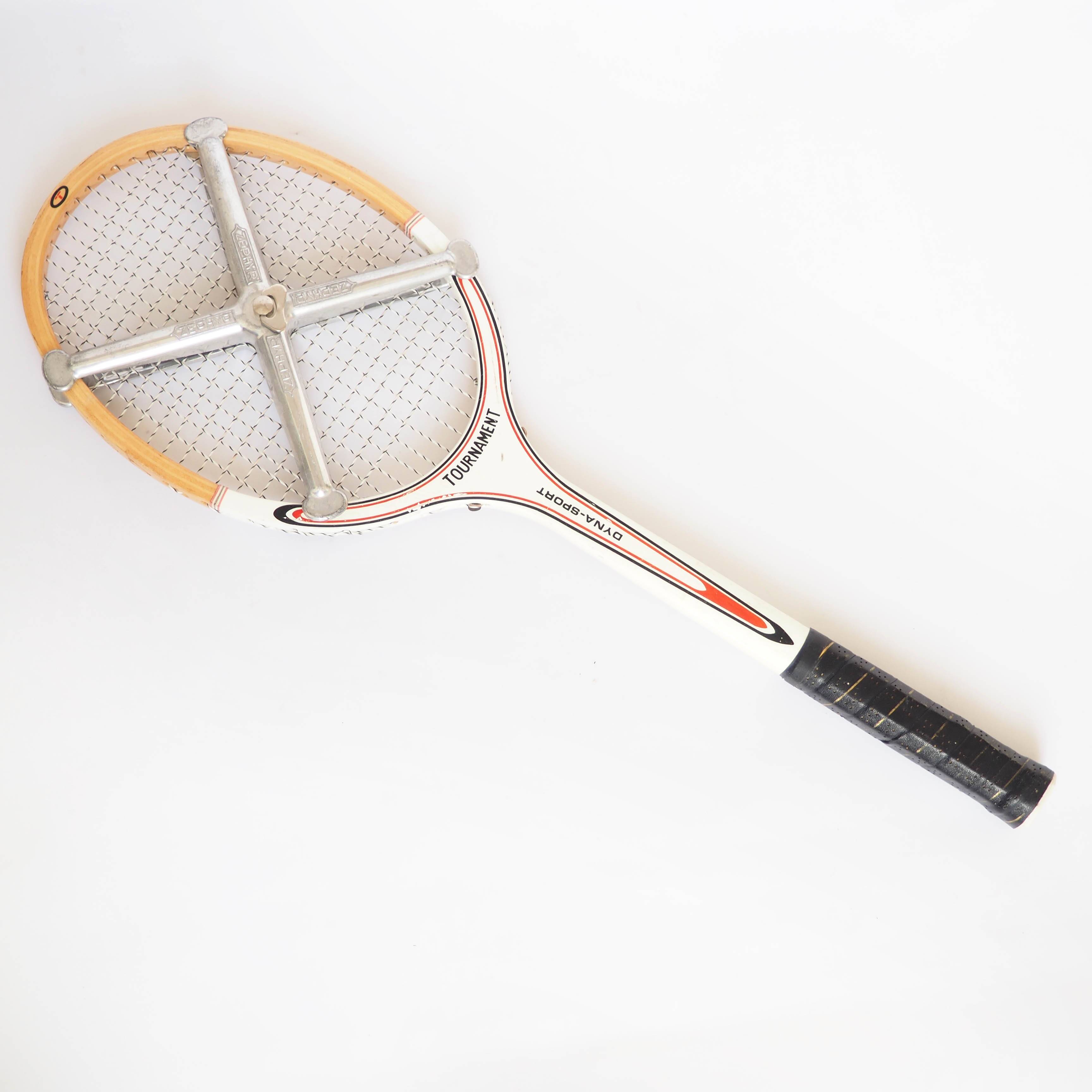 Wooden tennis racket