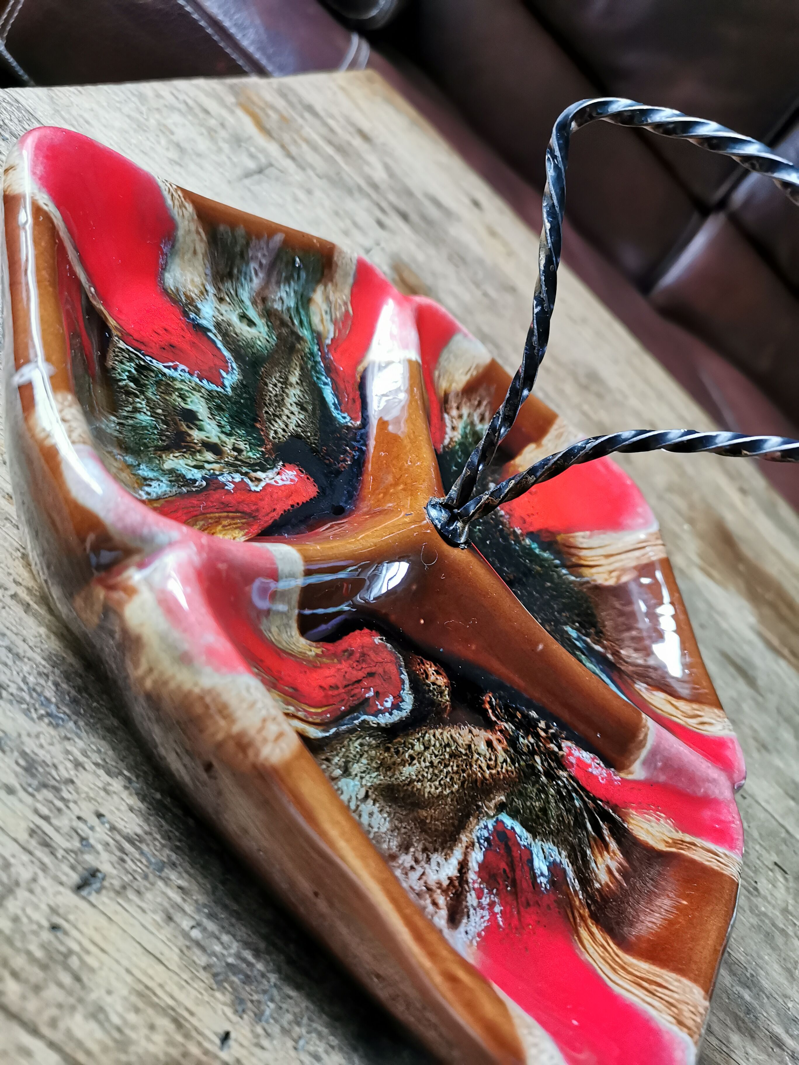 Servant display with compartments vallauris