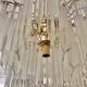 Venini Triedi Crystal Chandelier 1970
