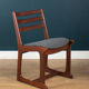 Retro teak 1960s portwood extending dining table & four chairs