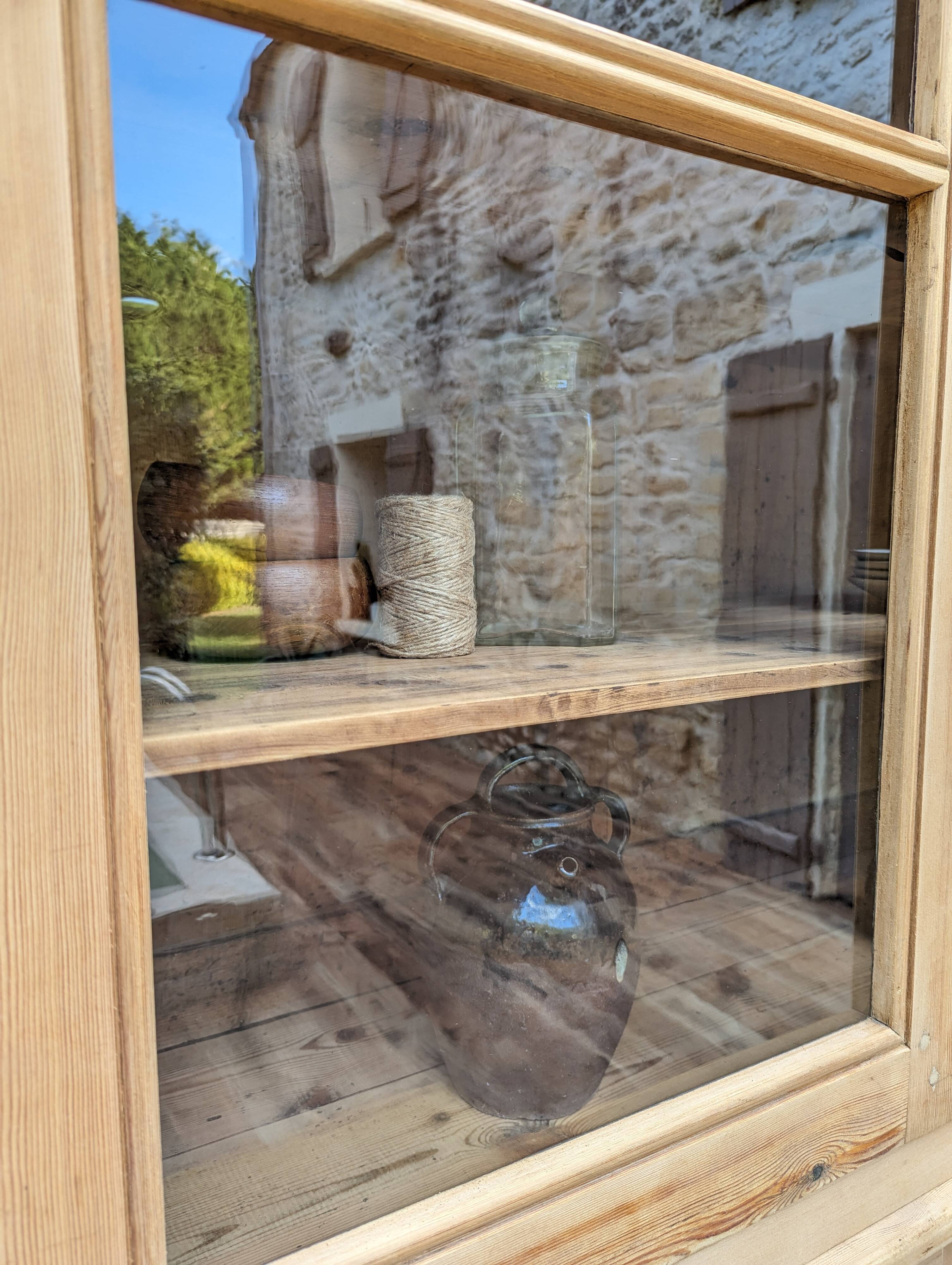 Old glazed furniture