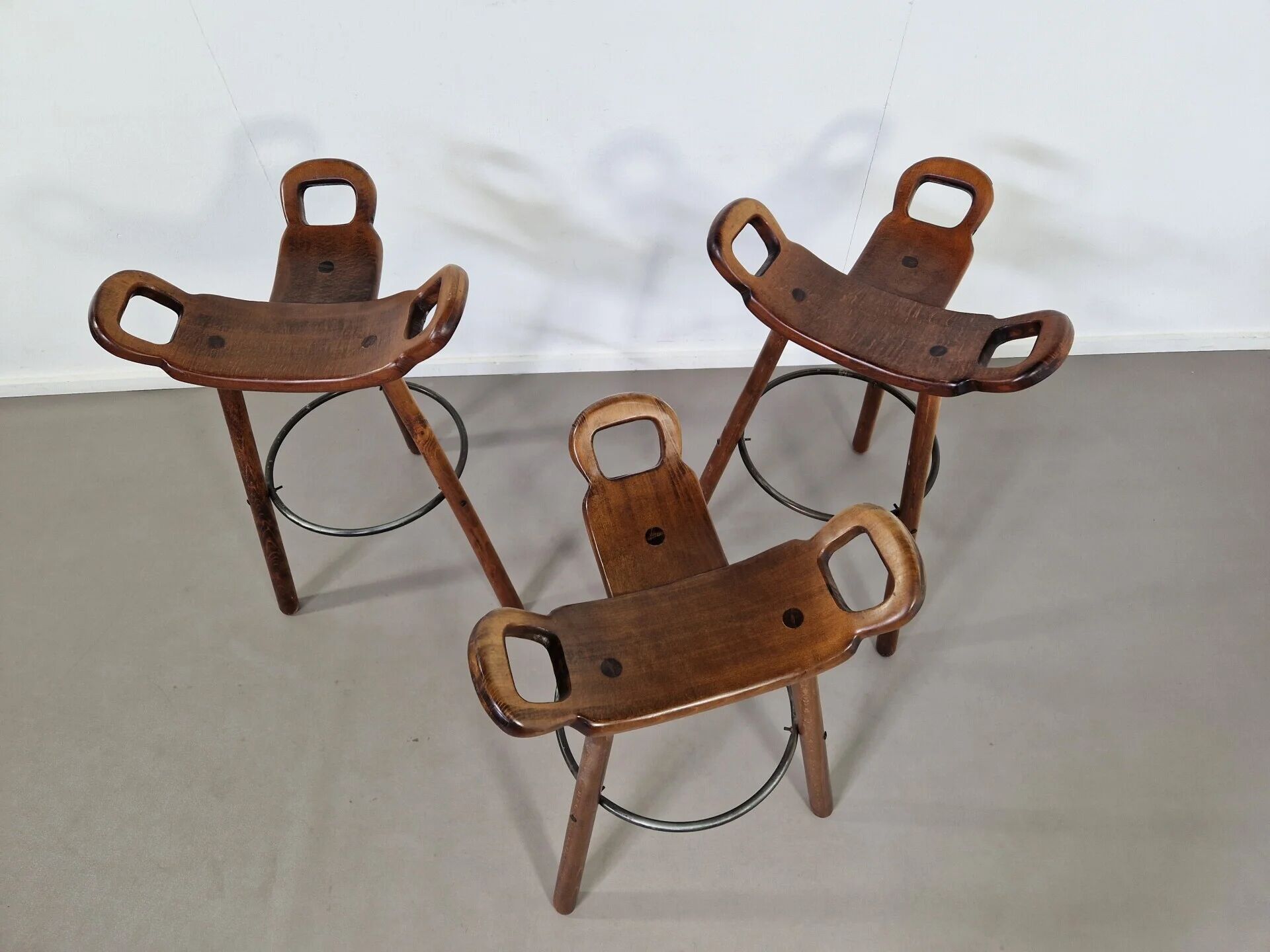 Tabourets de bar 'Marbella' espagnols | Années 1960
