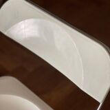 Set of 2 Plia chairs by Giancarlo Piretti for Castelli vintage
