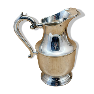 Silver-plated pitcher