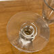Set 3 verres à eau taillés main, XIXème