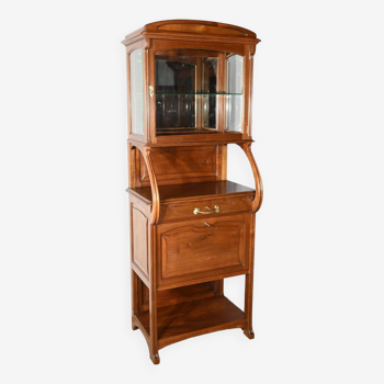 Mahogany Bar Furniture, attributed to Maison E.Diot, Art Nouveau – 1900