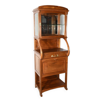 Mahogany Bar Furniture, attributed to Maison E.Diot, Art Nouveau – 1900