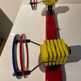 Luminaire with 2 spots in Memphis style