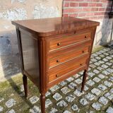 Wooden and mirrored mini bar