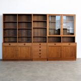 vintage wall unit | bookcase | teak | Swedish