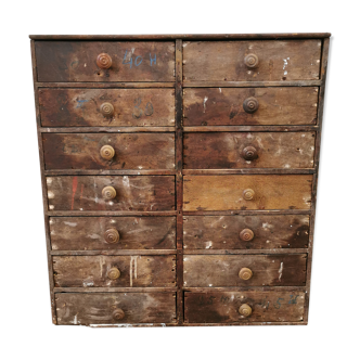 Loom cabinet with drawers