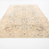 Tapis persan 8x12 Beige & Khaki 60s, 242x355Cm