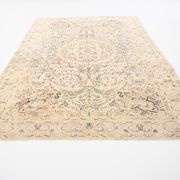 8x12 Beige & Khaki 60s Persian Rug, 242x355Cm