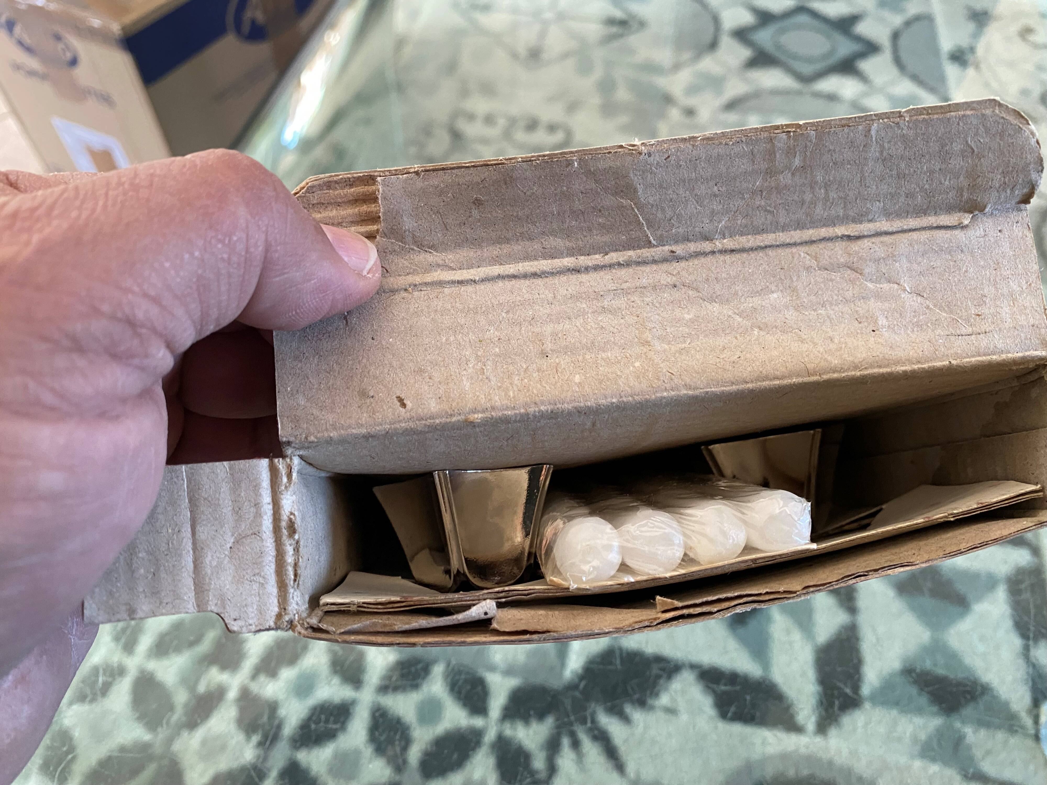 Set of 4 Minileuchter candlesticks BMF style Nagel vintage 1970