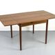 Extendable Teak Dining Table by Hundevad & Co., 1960s