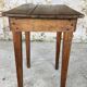 Console de ferme en bois vintage circa 1940