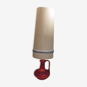 Lampe en céramique des années 60-70