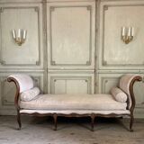 Louis XV Daybed In Beech Carved On All 4 Sides, France