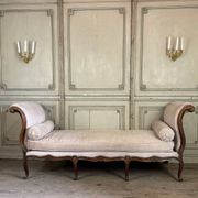 Louis XV Daybed In Beech Carved On All 4 Sides, France