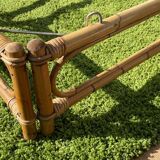 Bamboo lamp Manou. Vintage 70s.