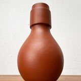 Minimalist German vase from the mid-century, Wormser Terra-Sigillata pottery, 1960s.