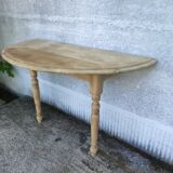 Half-moon table, console