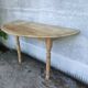 Half-moon table, console