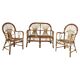 1960s italian rattan garden set
