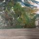 Oil painting "The ramps at San Niccolò" Florence, signed early 1900