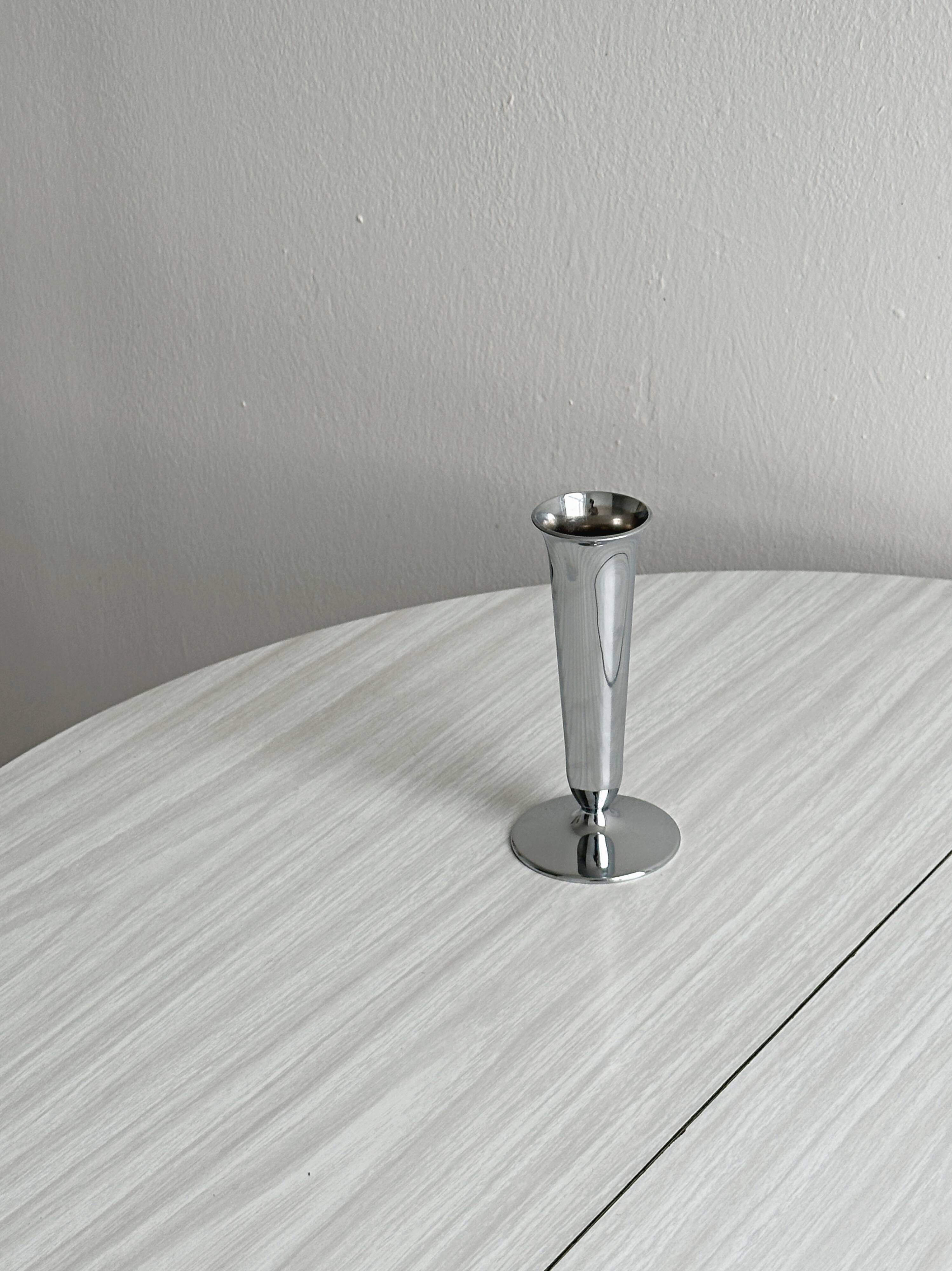 Mirror stainless steel soliflore