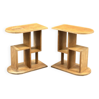 Pair of Modernist Side Tables