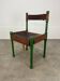 Stretched leather safari chair, 60s Jungle Chic style