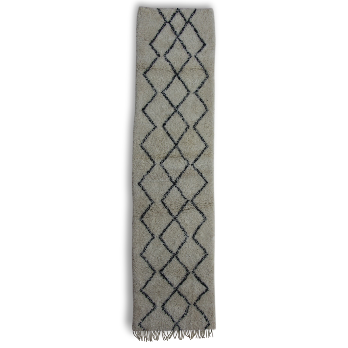 Carpet beni ouarain 100% wool, 425 x 105